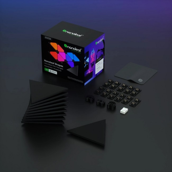 Nanoleaf NL48-1101TW-10PK smart lighting Smart panel Wi-Fi Nanoleaf NL48-1101TW-10PK smart lighting Smart panel Wi-Fi