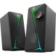 PC Speakers 2.0 DEFENDER J5 2.0 6W LED USB black