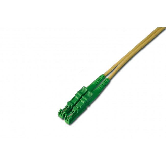 Equip E2000/APC to E2000/APC Fiber Cable, SM, Duplex, 2.0m Equip E2000/APC to E2000/APC Fiber Cable, SM, Duplex, 2.0m