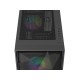 GENESIS DIAXID 605 ARGB MIDI TOWER CASE WITH USB-C WINDOW BLACK