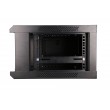 Extralink Rackmount cabinet 4U 600x450 Black wall mounted