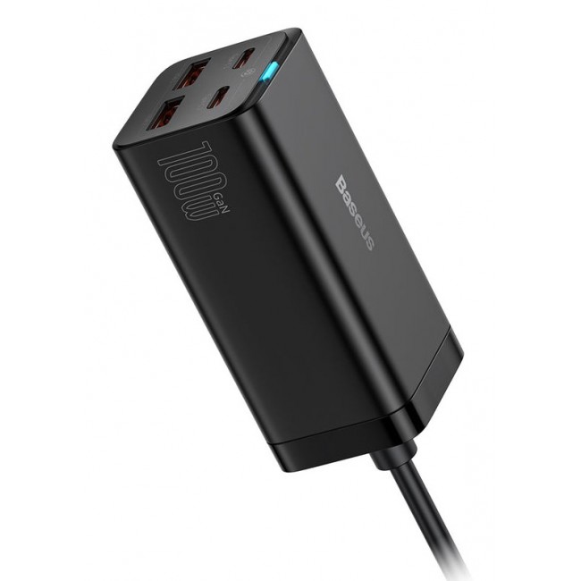 Baseus GaN 3 Pro Desktop Fast Charger CCGP000101 100W 2x USB-A 2x USB-C PD 3.0 QC 4.0+