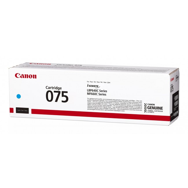 Canon 075 toner cartridge 1 pc(s) Original Cyan Canon 075 toner cartridge 1 pc(s) Original Cyan