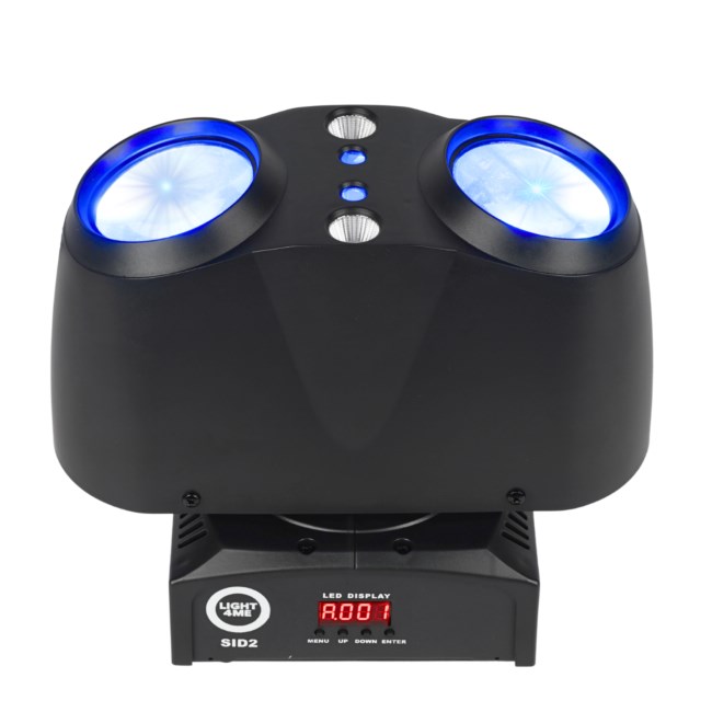 LIGHT4ME SID2 - 4-in-1 LED multi-effect light + beam/laser/strobe effect LIGHT4ME SID2 - 4-in-1 LED multi-effect light + beam/laser/strobe effect