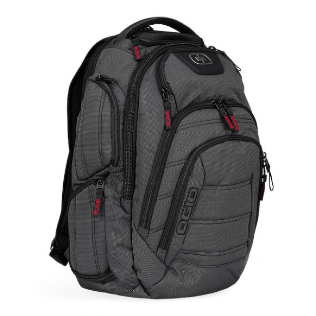 OGIO BACKPACK RENEGADE RSS BLACK PINDOT P/N: 111071_317 OGIO BACKPACK RENEGADE RSS BLACK PINDOT P/N: 111071_317