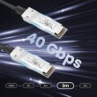 Extralink QSFP+ Cable QSFP+ DAC DAC, 40Gbps, 3m, 30AWG