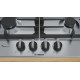 Bosch Serie 6 PCH6A5B90 hob Stainless steel Built-in 60 cm Gas 4 zone(s)