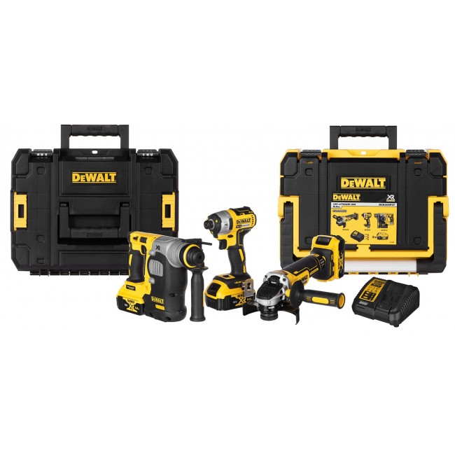 POWER TOOL COMBO KIT DEWALT DCK305P3T (DCF887+DCH273+DCG405) POWER TOOL COMBO KIT DEWALT DCK305P3T (DCF887+DCH273+DCG405)