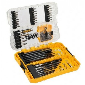 DEWALT ZESTAW WIERTE I BIT W 57cz. DO DREWNA