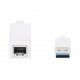 Manhattan USB-A Gigabit Network Adapter, White, 10/100/1000 Mbps Network, USB 3.0, Ethernet, RJ45, Three Year Warranty, Equivalent to USB31000SW. Manhattan USB-A Gigabit Network Adapter, White, 10/100/1000 Mbps Network, USB 3.0, Ethernet, RJ45, Three Year Warranty, Equivalent to USB31000SW.