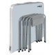 Camping set: table & 4 chairs, foldable in case Camping set: table & 4 chairs, foldable in case