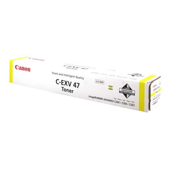 Canon EXV47Y C-EXV47 toner 8519B002 Yellow Canon EXV47Y C-EXV47 toner 8519B002 Yellow
