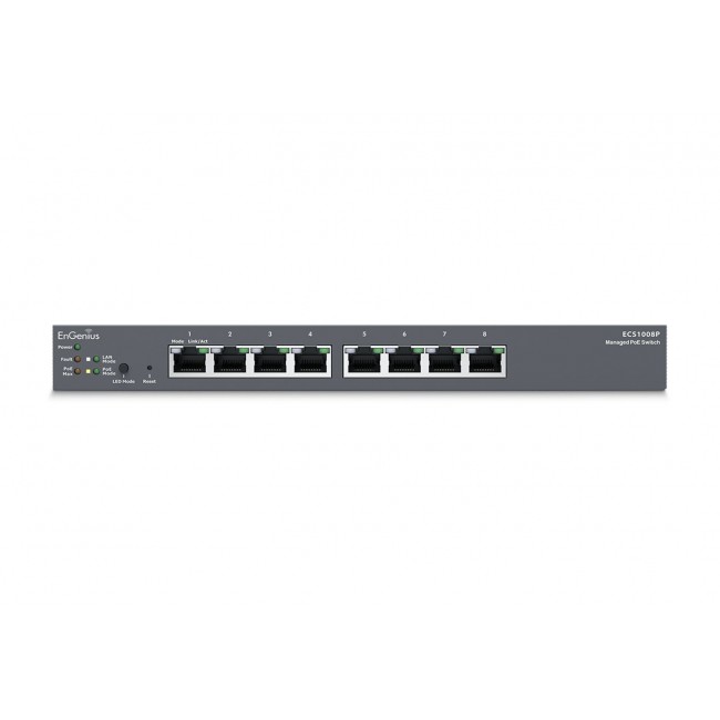 EnGenius CloudSwitch L2Plus 8 PoE