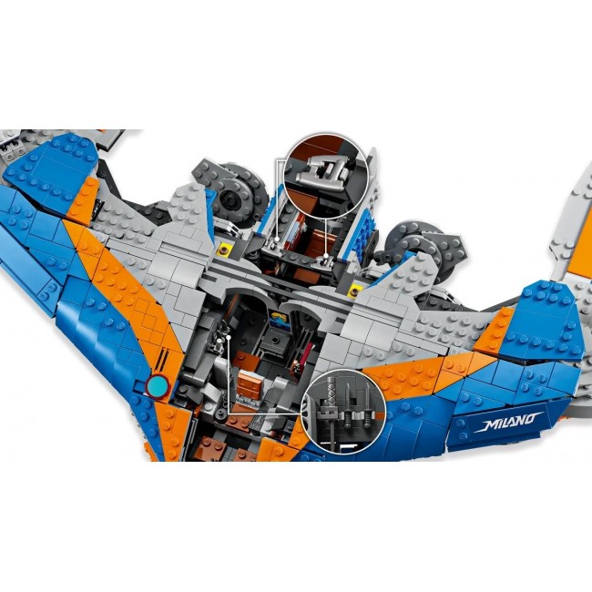 LEGO MARVEL 76286 Guardians of the Galaxy: The Milano Spaceship LEGO MARVEL 76286 Guardians of the Galaxy: The Milano Spaceship