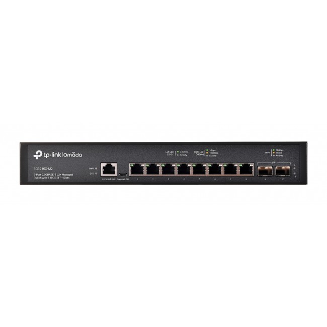 TP-Link Omada 8-Port 2.5G L2+ Managed Switch TP-Link Omada 8-Port 2.5G L2+ Managed Switch