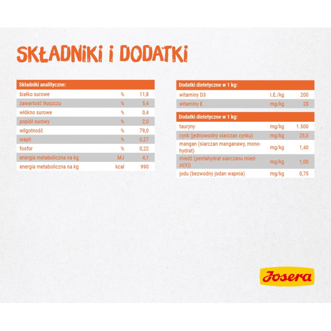 JOSERA Chicken Filet - wet cat food - 70 g