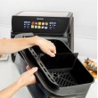 Fat-free deep fryer with long basket and grill Taurus 973004000