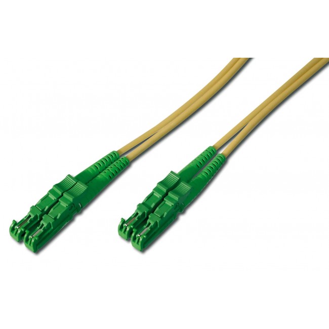 Equip E2000/APC to E2000/APC Fiber Cable, SM, Duplex, 2.0m Equip E2000/APC to E2000/APC Fiber Cable, SM, Duplex, 2.0m