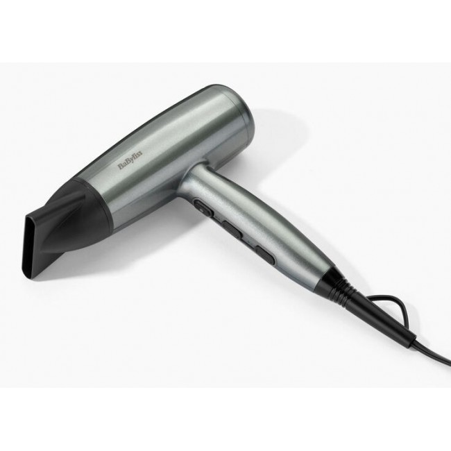BaByliss D581E hair dryer 2100 W Black, Silver