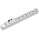 Bachmann 333.411 power distribution unit (PDU) 6 AC outlet(s) 1U Grey, Silver