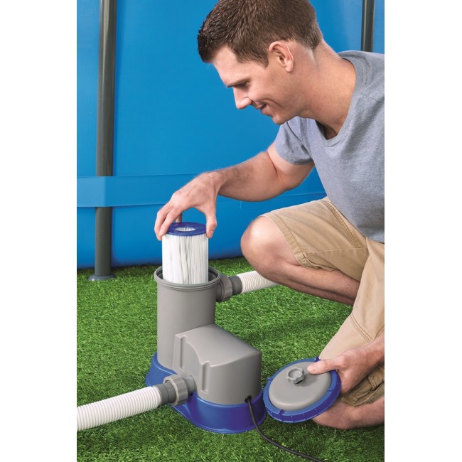Bestway FLOWCLEAR Cartridge (3) FIlter Pump Bestway FLOWCLEAR Cartridge (3) FIlter Pump