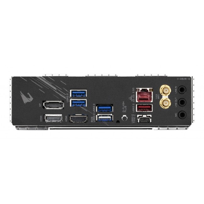 GIGABYTE B550I AORUS PRO AX Motherboard - AMD Ryzen 5000 CPUs, 8 Phases VRM, up to 5300MHz DDR4, 1xPCIe 4.0 + 1xPCIe 3.0 M.2, Wi-Fi 6E, 2.5GbE LAN, USB 3.2 Gen 2 GIGABYTE B550I AORUS PRO AX Motherboard - AMD Ryzen 5000 CPUs, 8 Phases VRM, up to 5300MHz DDR4, 1xPCIe 4.0 + 1xPCIe 3.0 M.2, Wi-Fi 6E, 2.5GbE LAN, USB 3.2 Gen 2