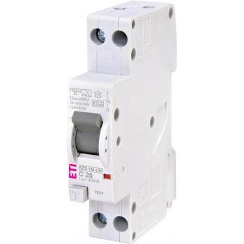 RELAY CURR LEAK 1P+N A 20A KZS-1M-UNI