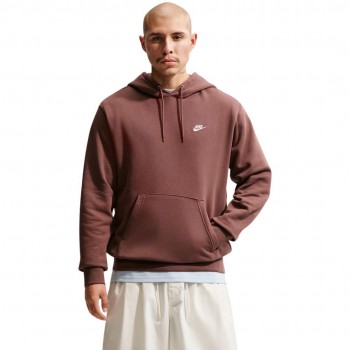 Bluza męska Nike Club BB brązowa FN3859 502 M