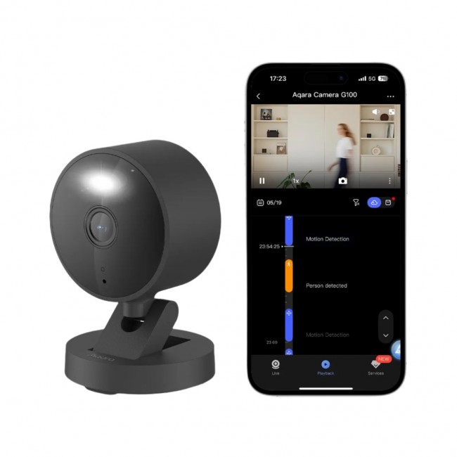 Aqara G100 Cube IP security camera Indoor & outdoor 2304 x 1296 pixels Ceiling/wall Aqara G100 Cube IP security camera Indoor & outdoor 2304 x 1296 pixels Ceiling/wall