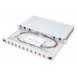 Digitus Fiber Optic Sliding Splice Box, 1U, Equipped, LC, OM4
