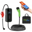 GreenBlue EV/PHEV Charger, portable, Type 2, cable length 6.8 m, IP65, 11 kW, 220 380 V AC 50/60 Hz, 16 A, 3-phase, GB1100