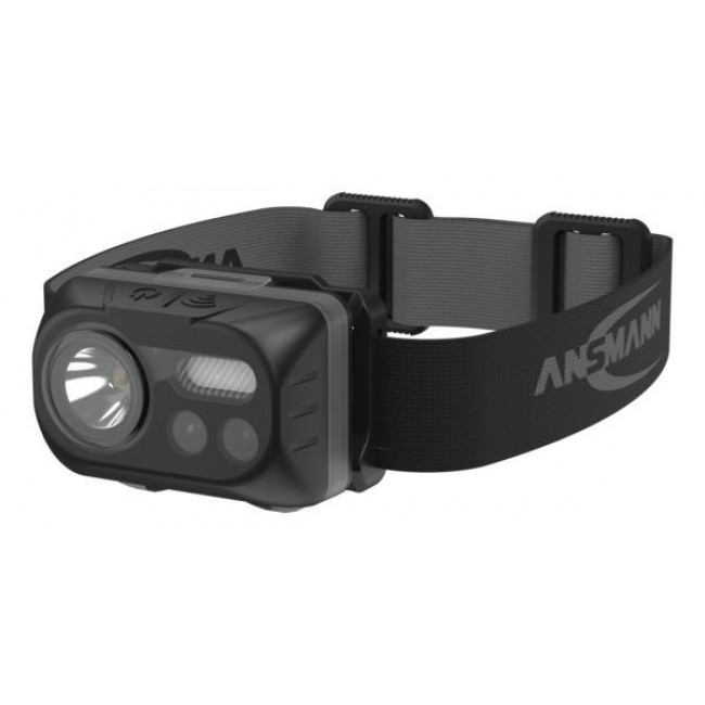 Ansmann HD230BS Black Headband flashlight COB LED
