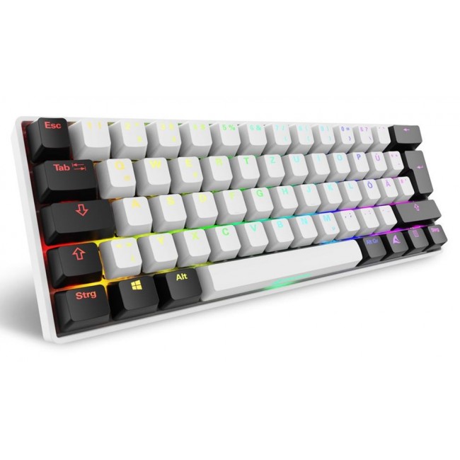 Sharkoon SGK50 S4 keyboard Home USB QWERTZ German White