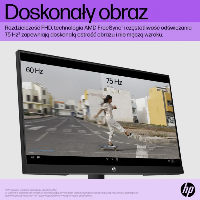 HP LED Monitor, TN (21.5