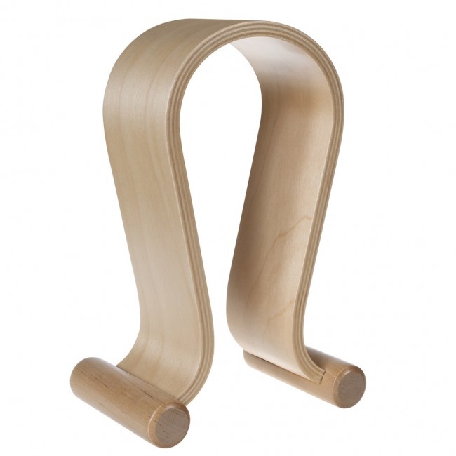 Maclean Headphone Stand, Wooden, Light Oak, MC-815O Maclean Headphone Stand, Wooden, Light Oak, MC-815O