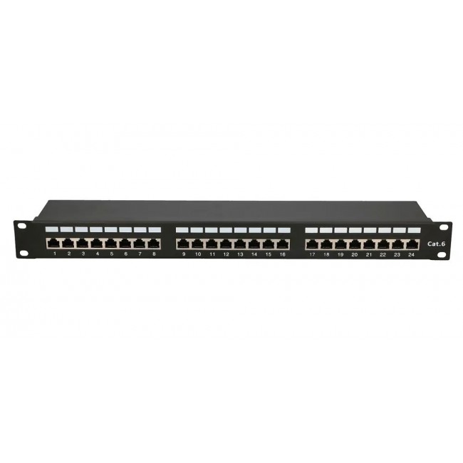Extralink CAT6 STP V2 | Patchpanel | 24 Ports
