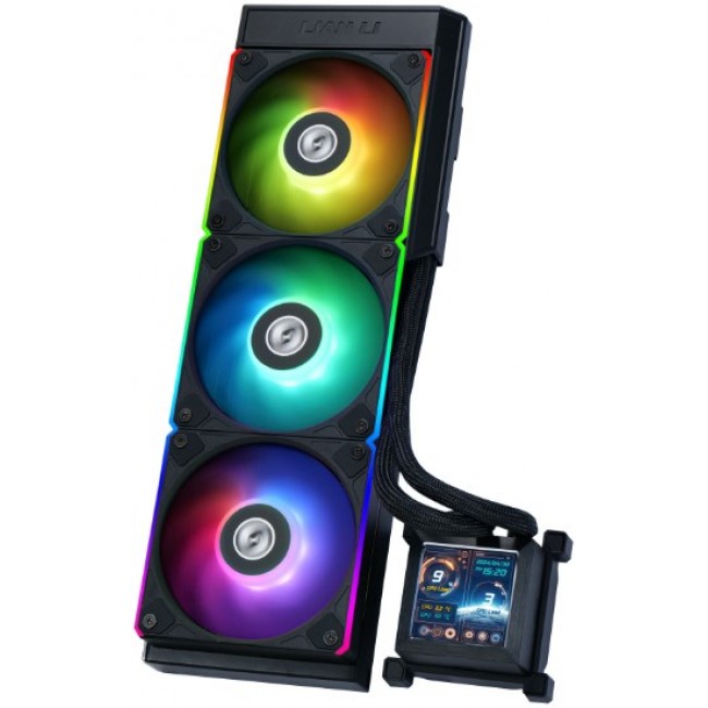 Lian Li HydroShift LCD 360S Computer case All-in-one liquid cooler 12 cm Black Lian Li HydroShift LCD 360S Computer case All-in-one liquid cooler 12 cm Black