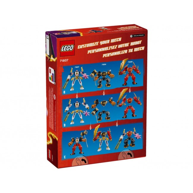 LEGO NINJAGO 71807 SORA'S ELEMENTAL TECH MECH LEGO NINJAGO 71807 SORA'S ELEMENTAL TECH MECH