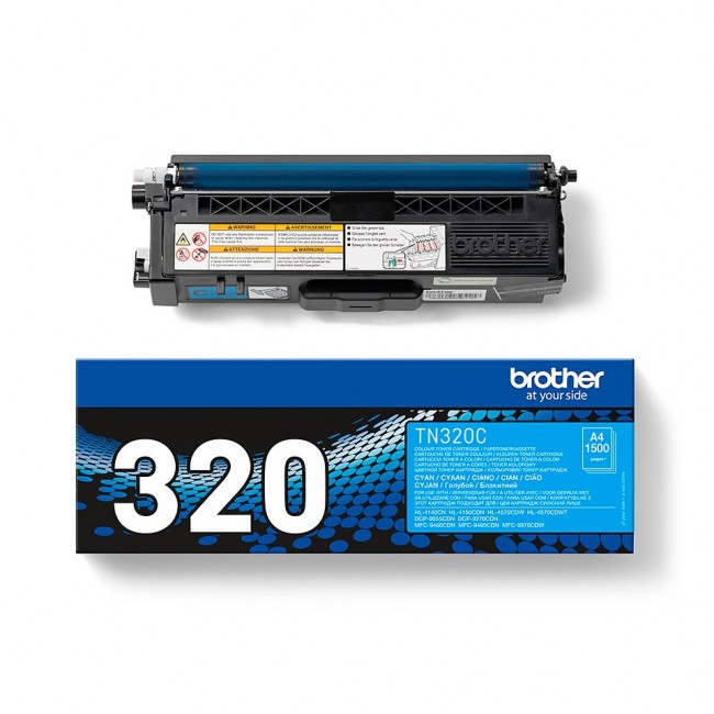 Brother TN-320C toner cartridge 1 pc(s) Original Cyan Brother TN-320C toner cartridge 1 pc(s) Original Cyan