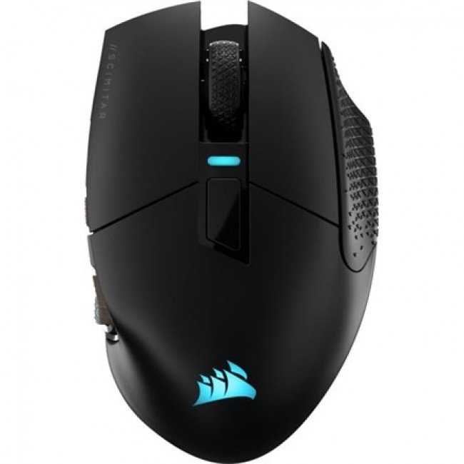 Corsair SCIMITAR ELITE WIRELESS mouse Gaming Right-hand RF Wireless + Bluetooth + USB Type-C Optical 26000 DPI Corsair SCIMITAR ELITE WIRELESS mouse Gaming Right-hand RF Wireless + Bluetooth + USB Type-C Optical 26000 DPI