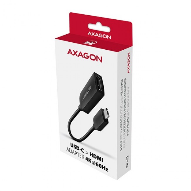 Axagon RVC-HI2M video cable adapter 0.25 m USB Type-C HDMI Black