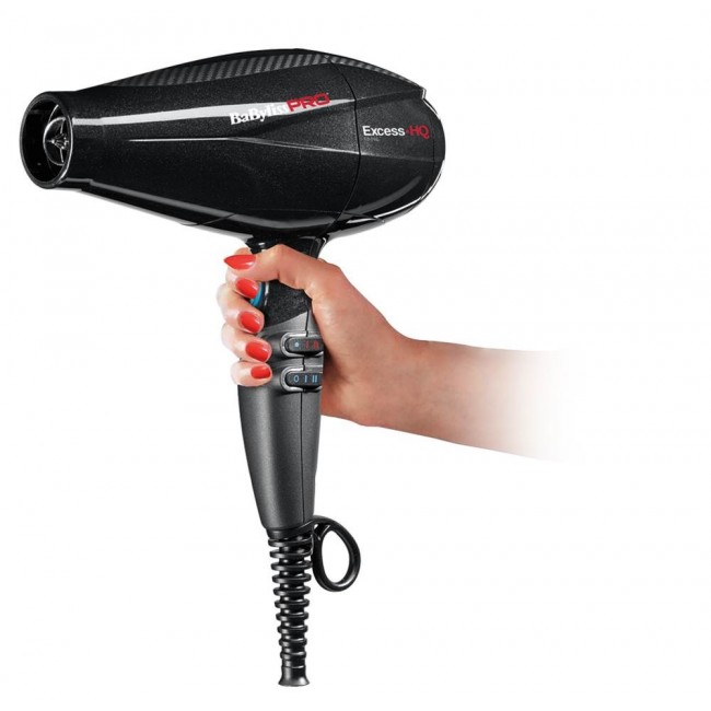 BaByliss Excess-HQ hair dryer 2600 W Black BaByliss Excess-HQ hair dryer 2600 W Black