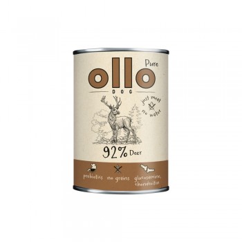OLLO Pure Deer wet dog food 850 g