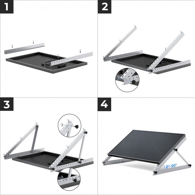 EcoFlow AA-FRAME-28IN solar panel accessory Mounting set EcoFlow AA-FRAME-28IN solar panel accessory Mounting set