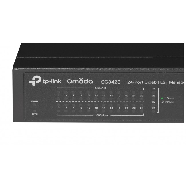 TP-Link Omada 24-Port Gigabit L2+ Managed Switch with 4 SFP Slots
