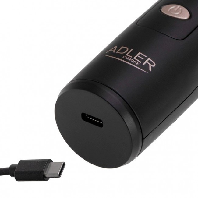 Adler AD 2120 Wireless USB curler black, pink