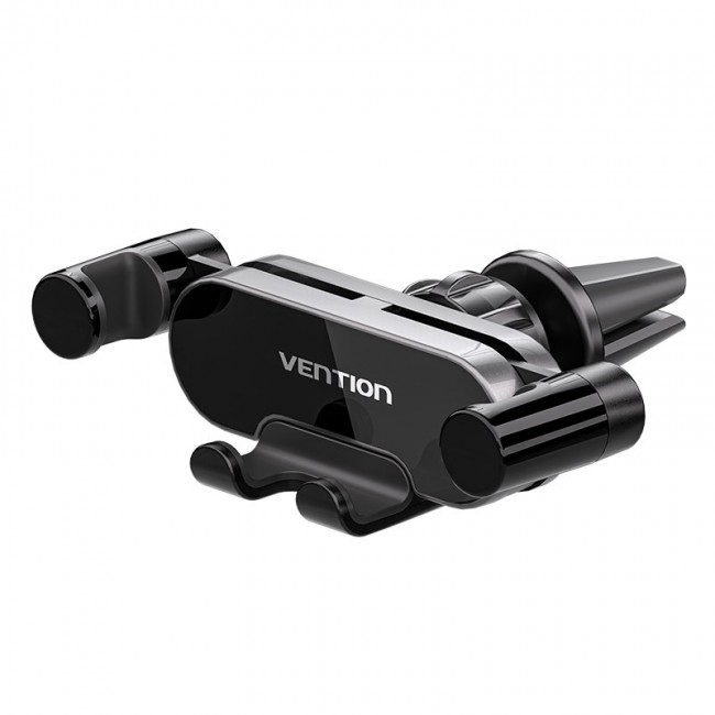Vention Auto-Clamping Car Phone Mount With Duckbill Clip Gray Crossbar Type Vention Auto-Clamping Car Phone Mount With Duckbill Clip Gray Crossbar Type