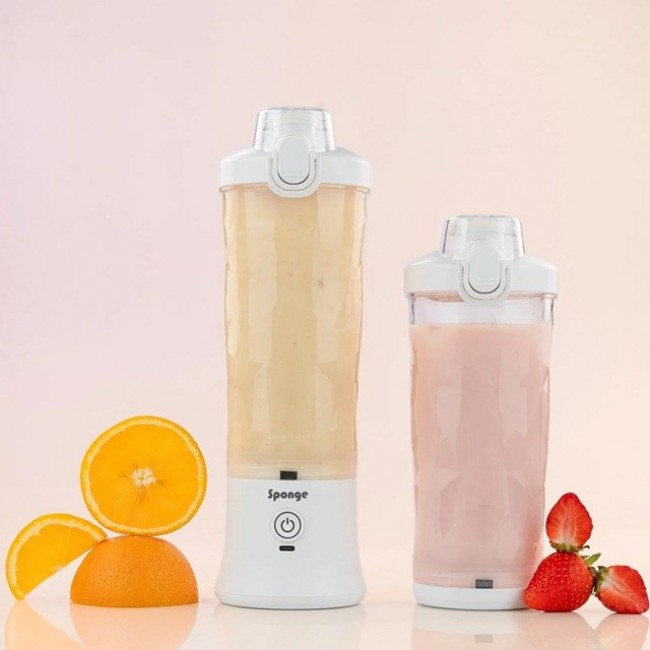 Sponge Cordless cup blender 0.6l White Sponge Cordless cup blender 0.6l White