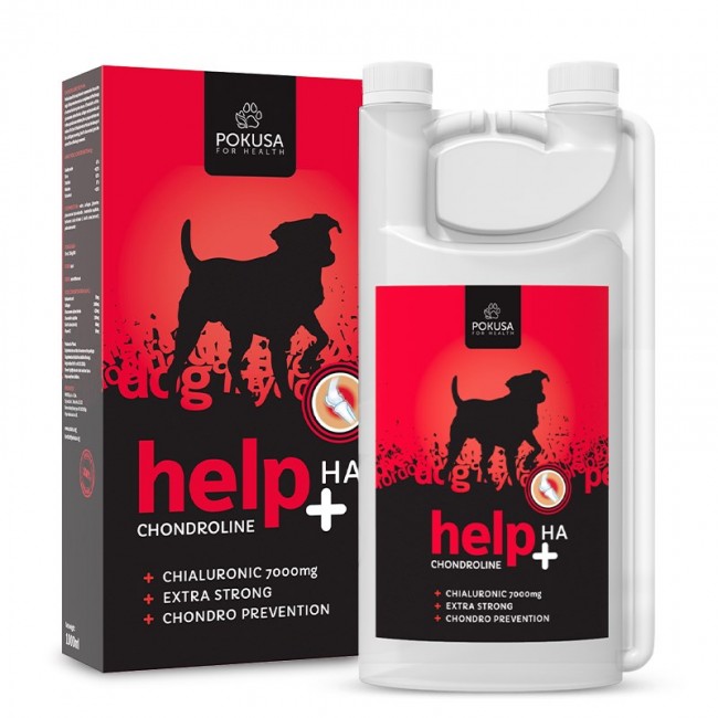POKUSA ChondroLine Help + HA - supplements for dogs - 1000ml POKUSA ChondroLine Help + HA - supplements for dogs - 1000ml