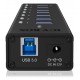 ICY BOX IB-AC618 USB 3.2 Gen 1 (3.1 Gen 1) Type-B 5000 Mbit/s Black